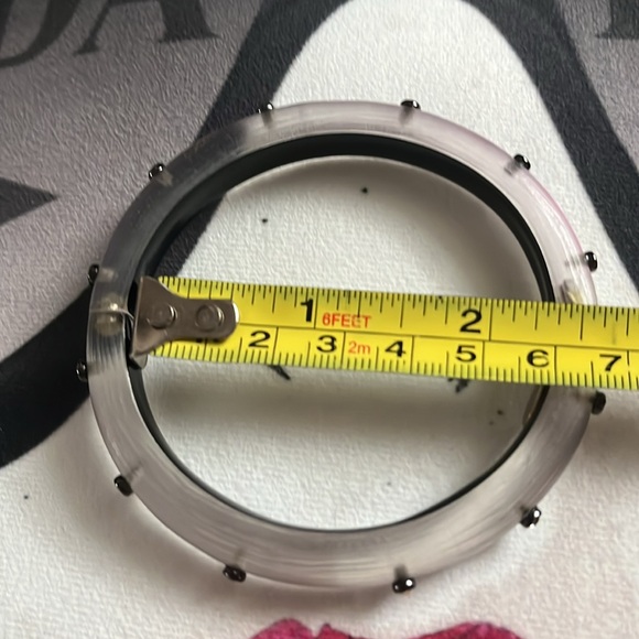 ALEXIS BITTAR PURPLE BRACELET W/RHINESTONES - Picture 12 of 15